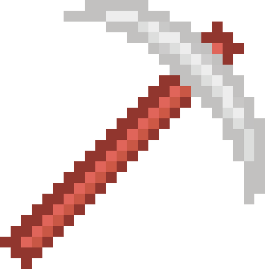 pickaxe pixel art